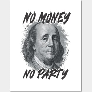 no money Posters and Art